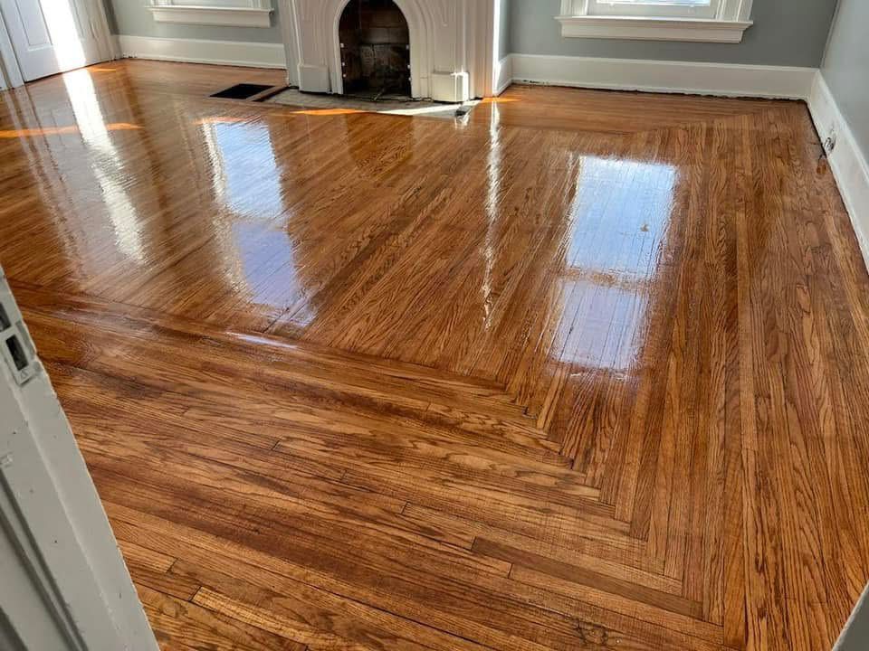 Refinished hardwood flooring, Mason, Ohio